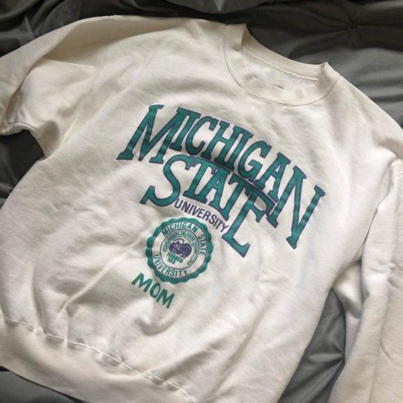 Retro Msu Michigan State University Mom Shirt - Picture 1 of 4